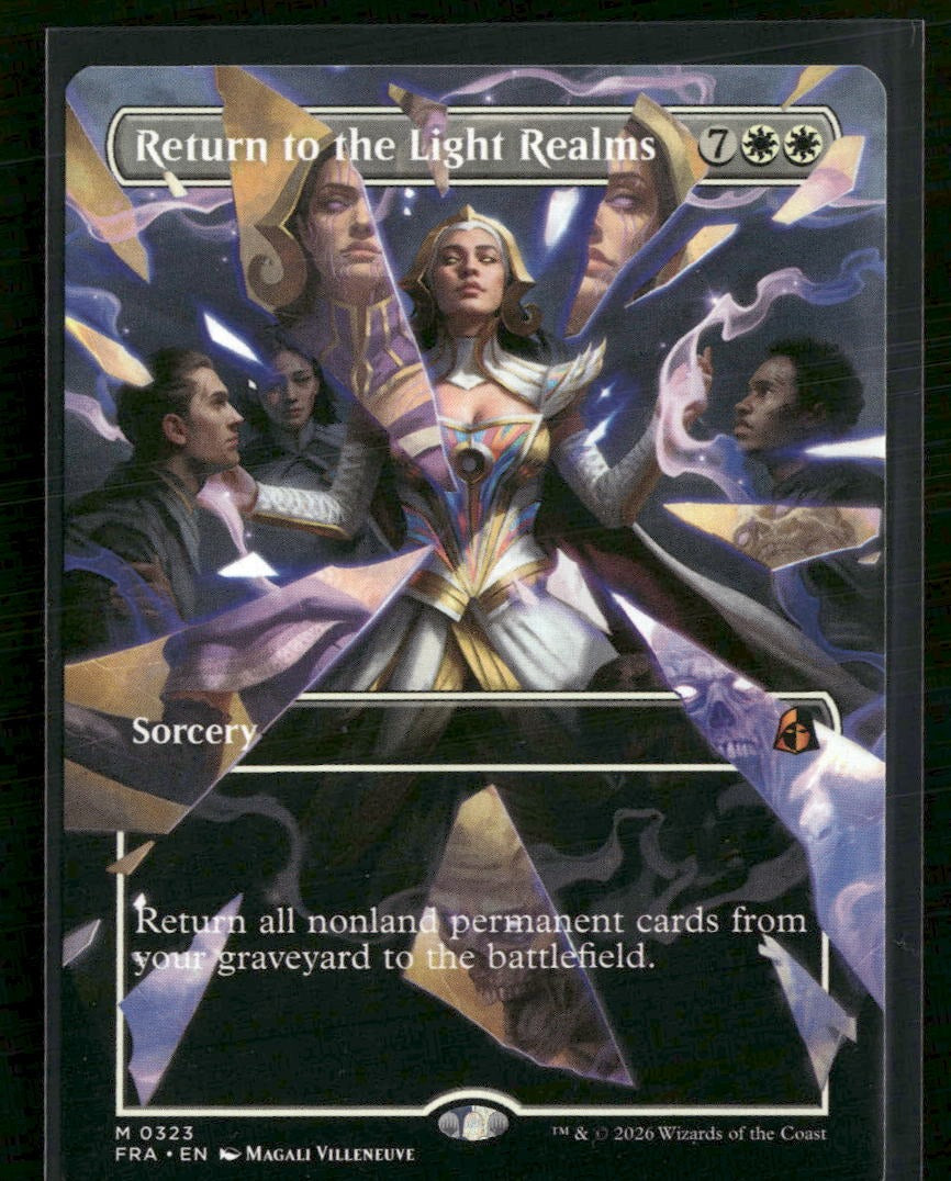Reality Fracture Return to the Light Realms (Borderless) #323