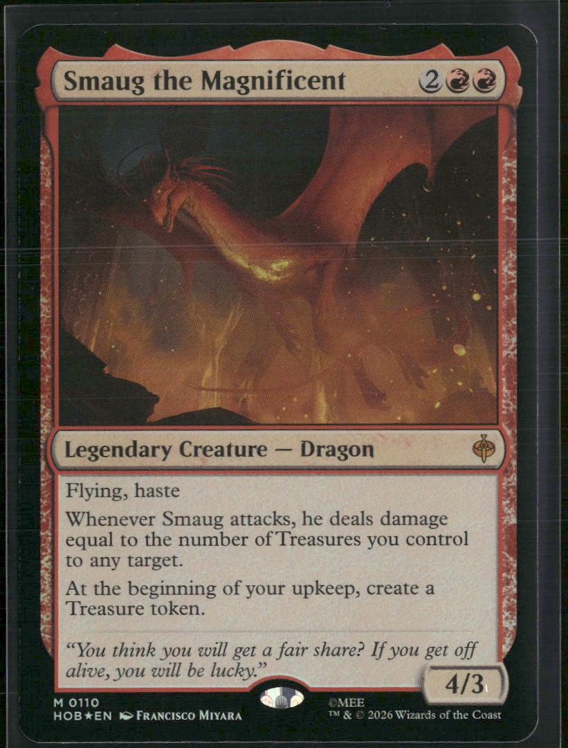 The Hobbit Smaug the Magnificent Foil #110