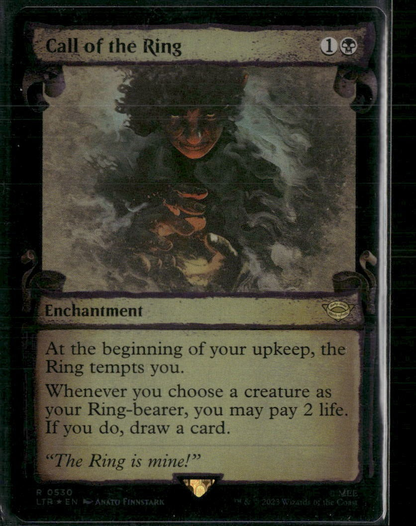 The Lord of the Rings Call of the Ring (Showcase Scrolls) Foil #530