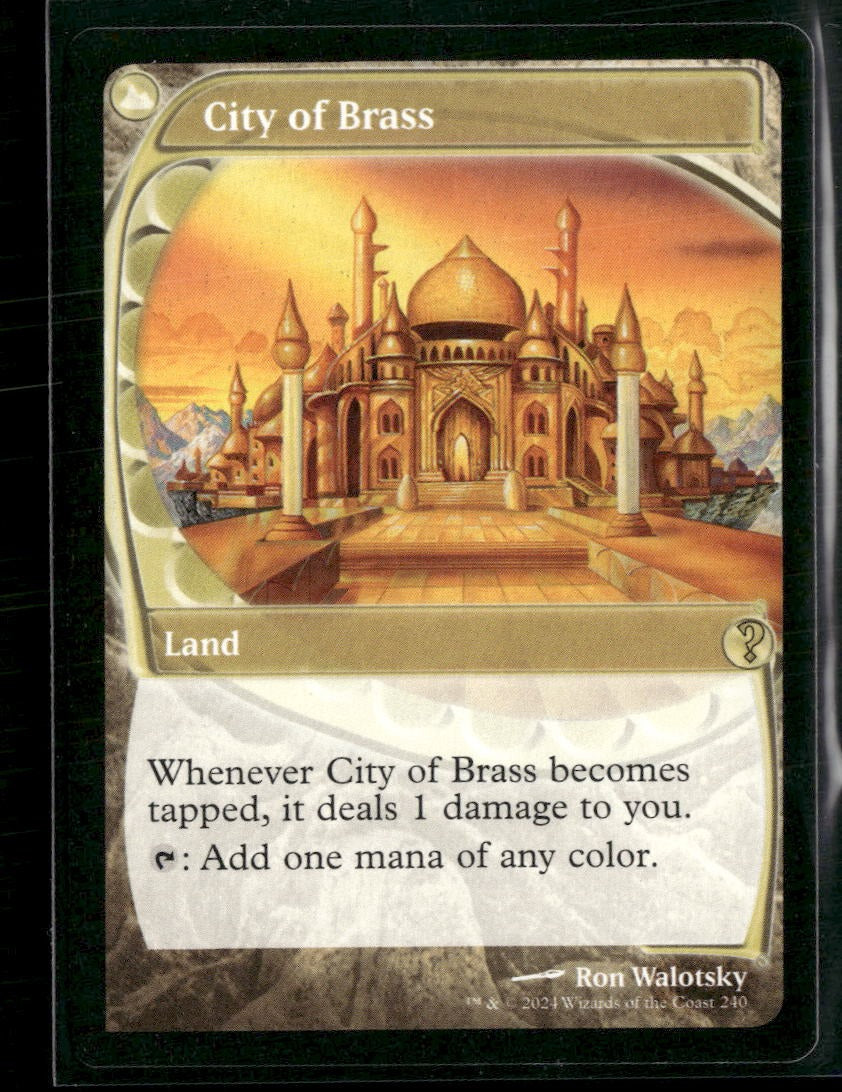 Mystery Booster 2 City of Brass (Future Sight) #240