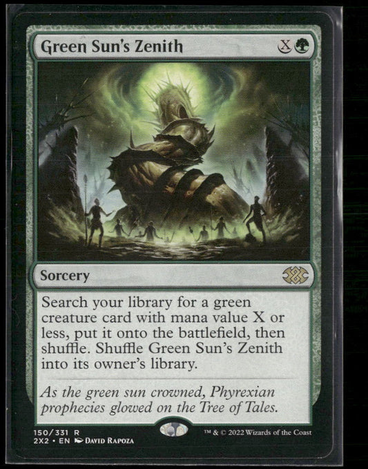 Double Masters 2022 Green Sun's Zenith #150
