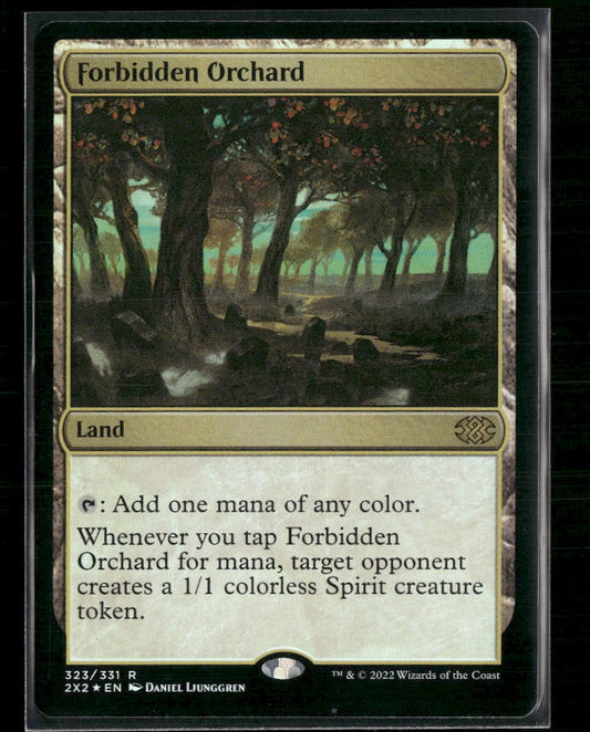 Double Masters 2022 Forbidden Orchard Foil #323