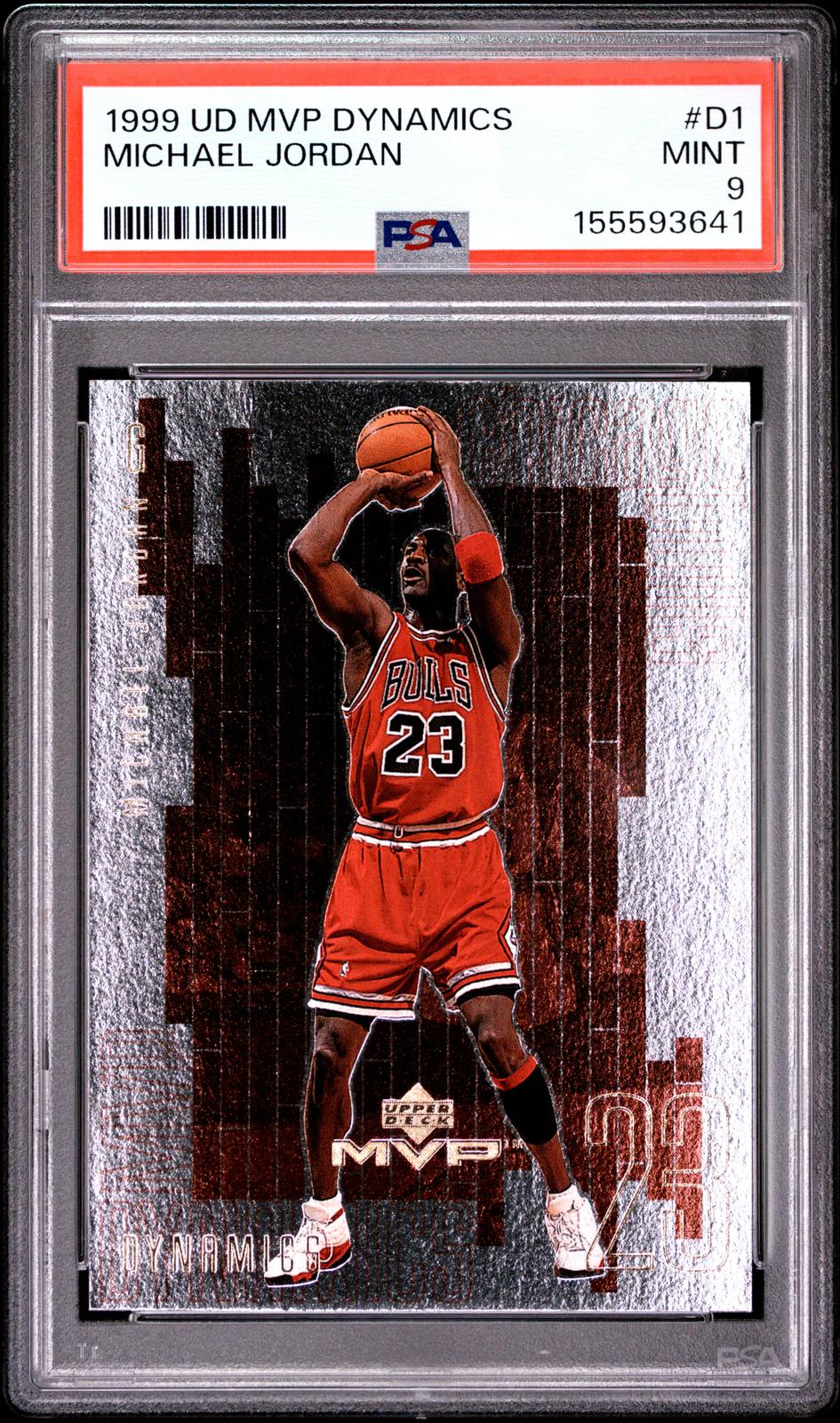 1999 Upper Deck Mvp Dynamics Michael Jordan 9 PSA #D1