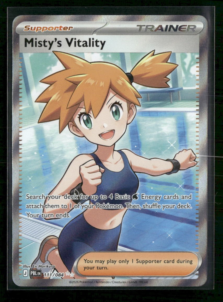 ME05: Pitch Black Misty's Vitality #111/084