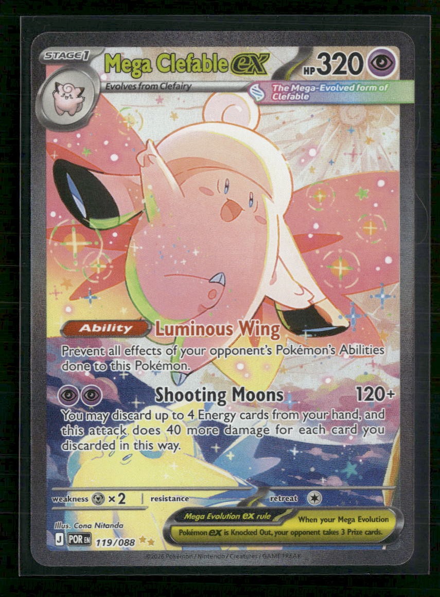 ME03: Perfect Order Mega Clefable ex #119/088