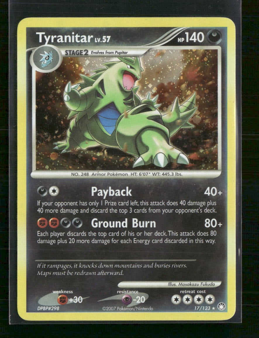 Mysterious Treasures Tyranitar #17/123