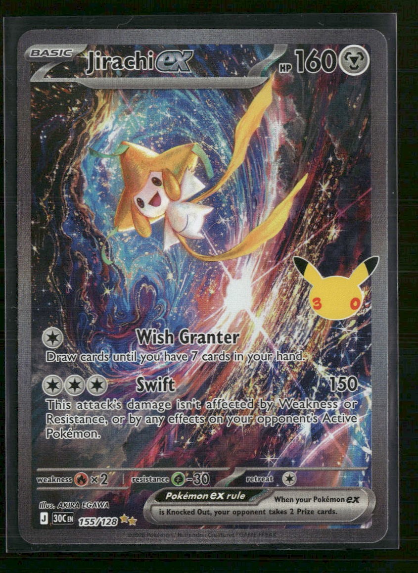 ME: 30th Celebration Jirachi ex #155/128