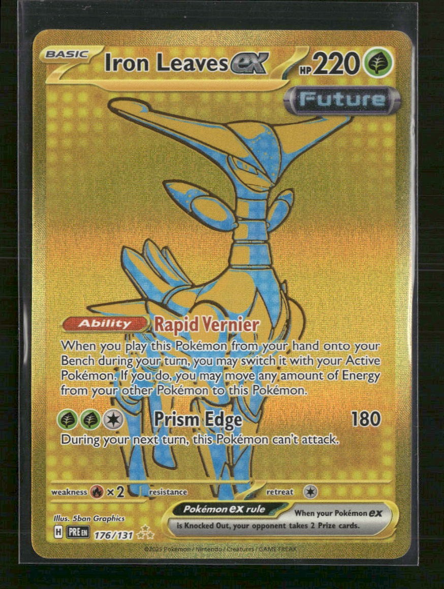 SV: Prismatic Evolutions Iron Leaves ex #176/131