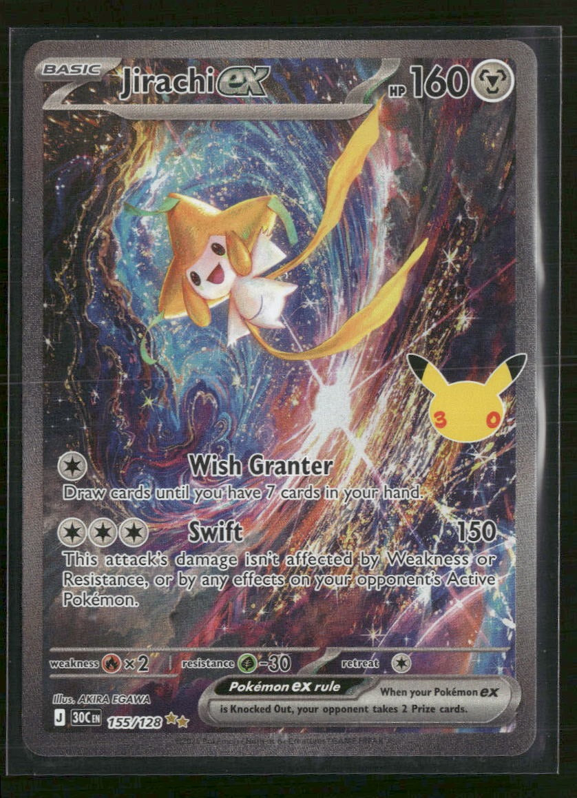 ME: 30th Celebration Jirachi ex #155/128