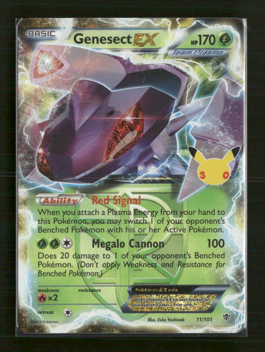 ME: 30th Celebration Classic Collection Genesect EX (Team Plasma) #11/101