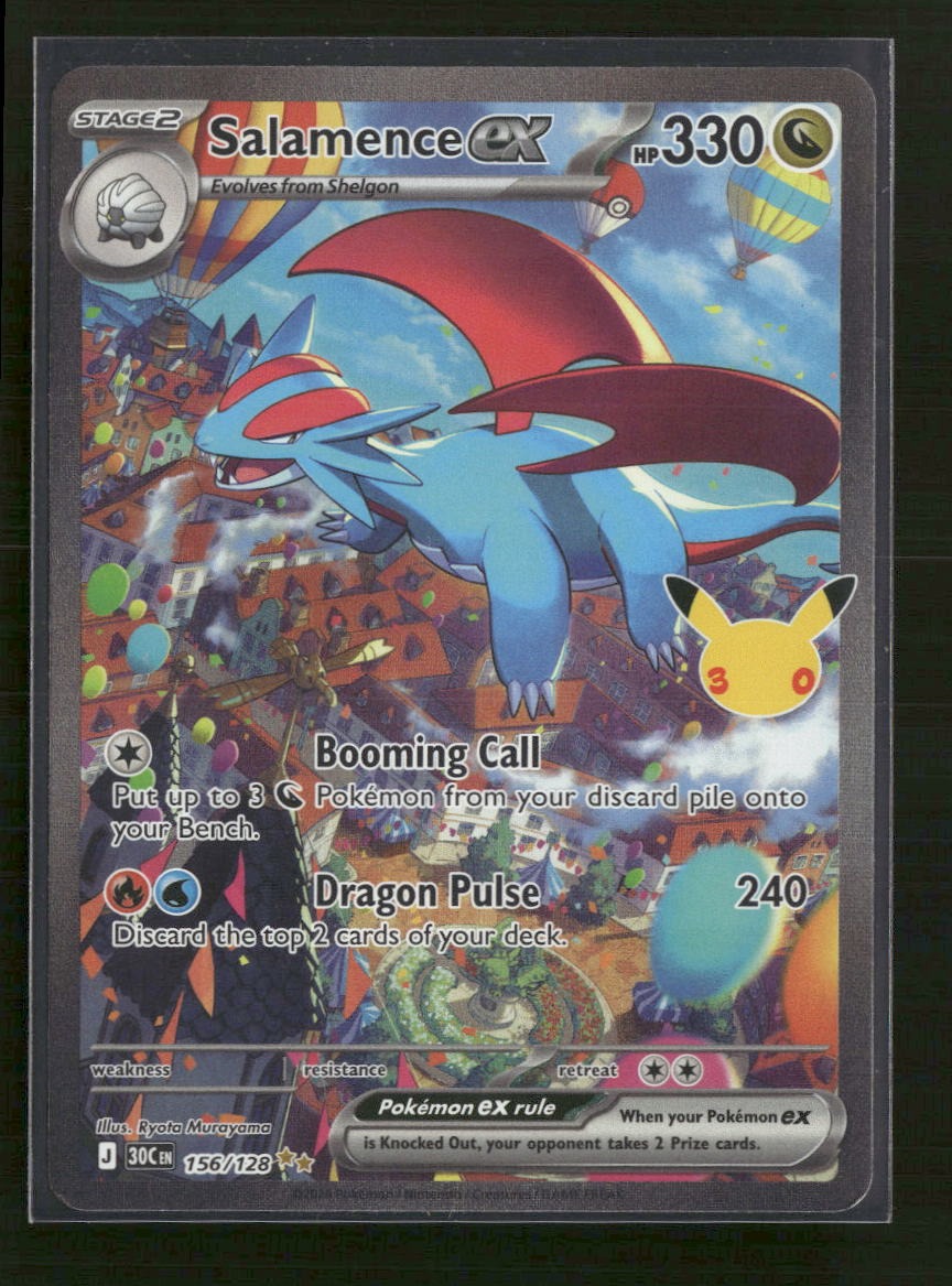 ME: 30th Celebration Salamence ex #156/128