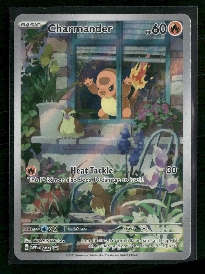 SV: Scarlet & Violet Promo Cards Charmander (Damaged) #044