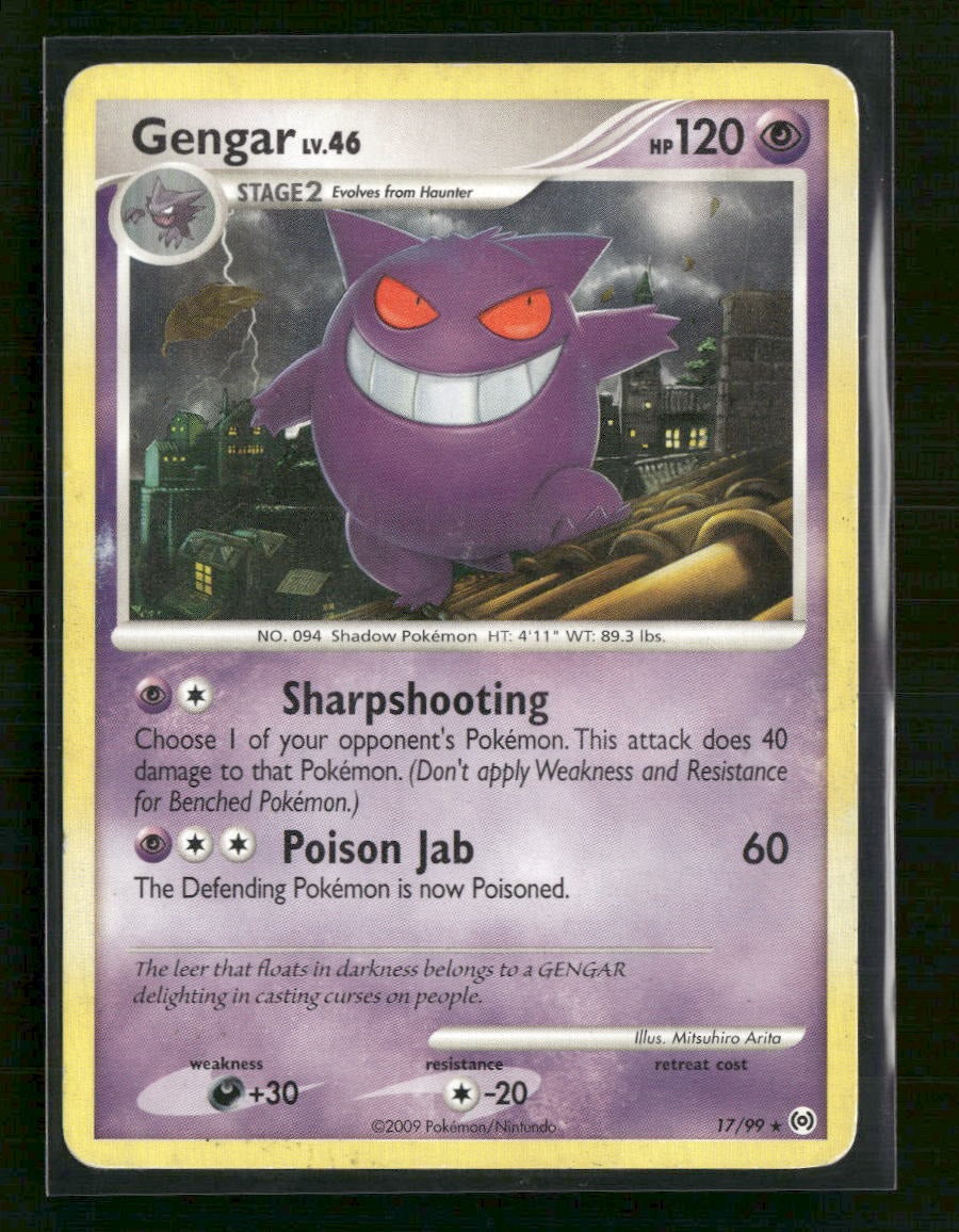 Arceus Gengar (17) (Damaged) #17/99