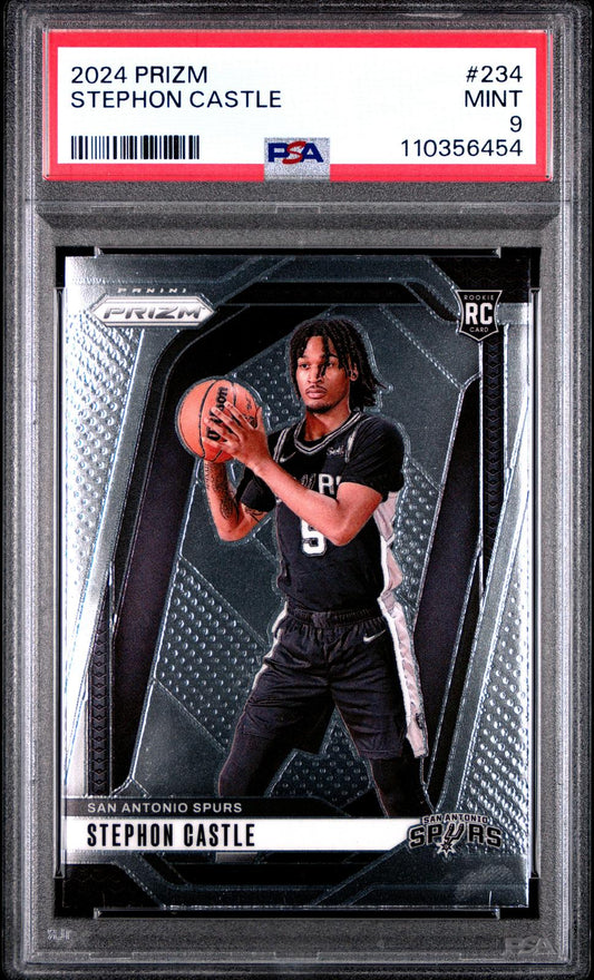 2024 Panini Prizm Stephon Castle 9 PSA #234
