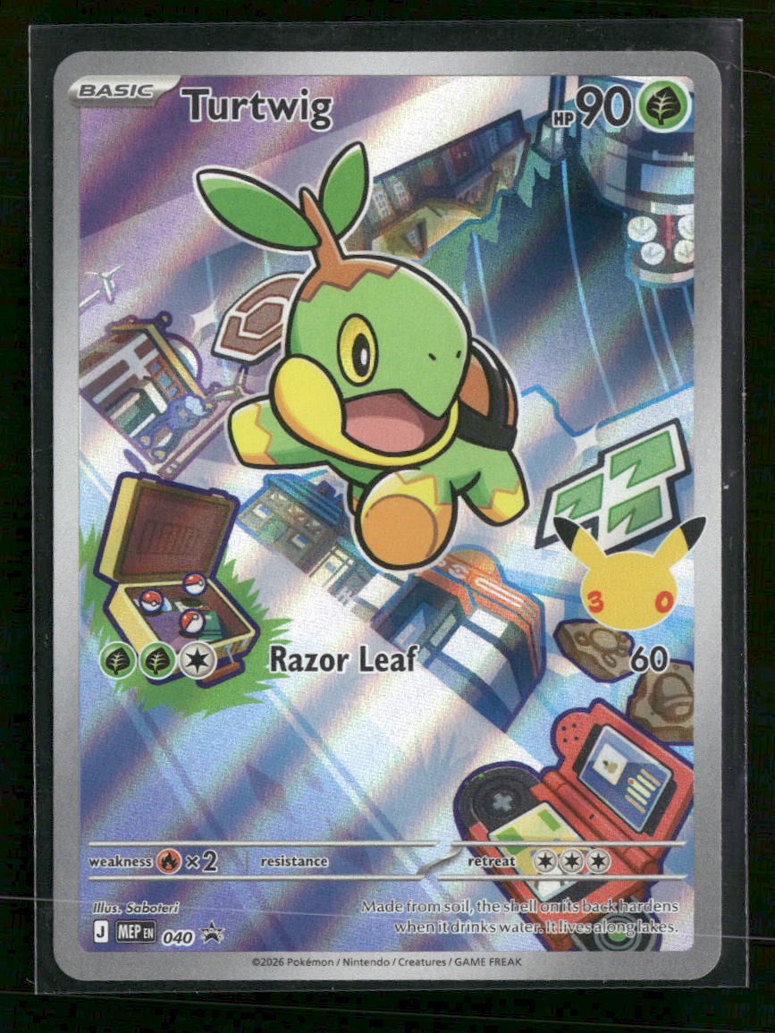 ME: Mega Evolution Promo Turtwig #040