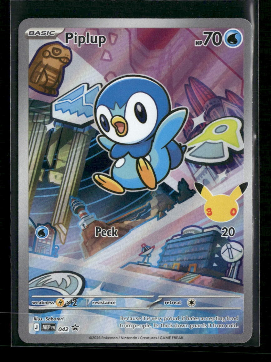 ME: Mega Evolution Promo Piplup #042