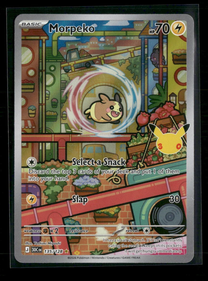 ME: 30th Celebration Morpeko #135/128