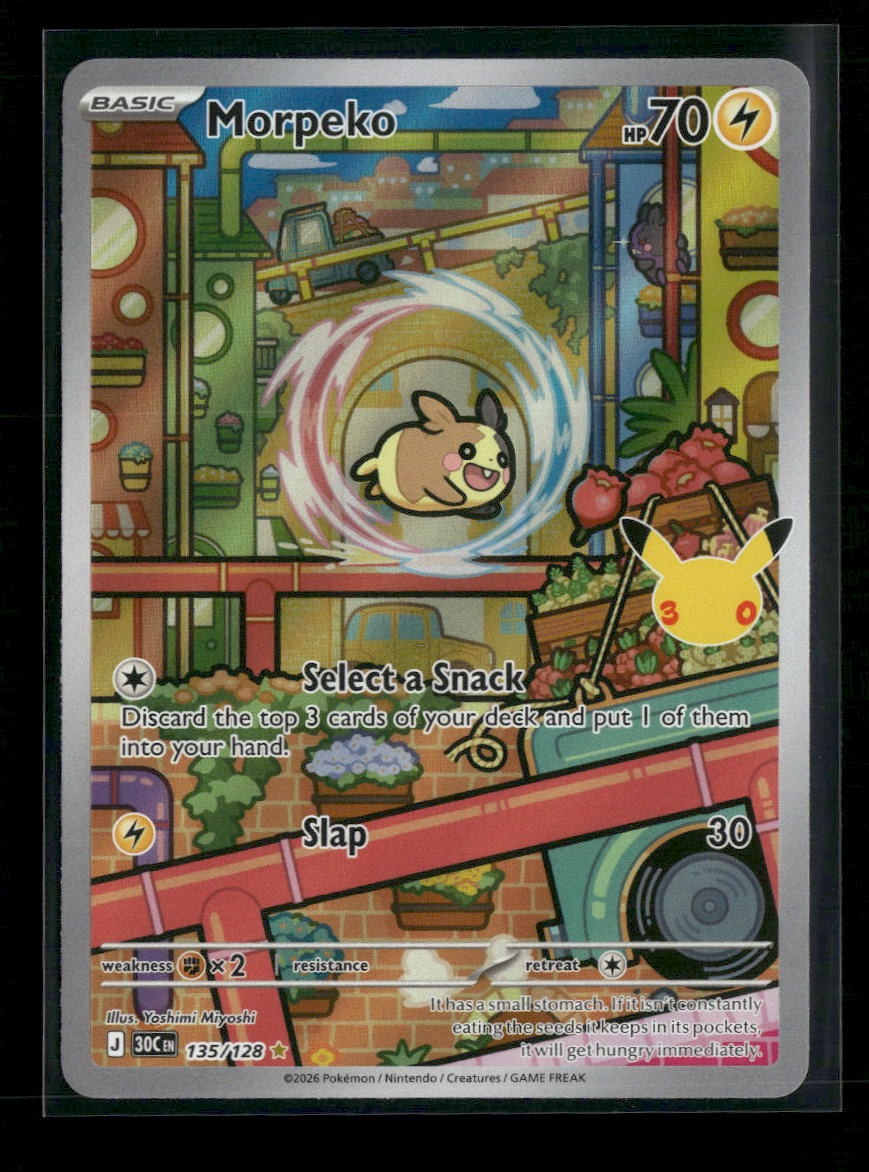 ME: 30th Celebration Morpeko #135/128