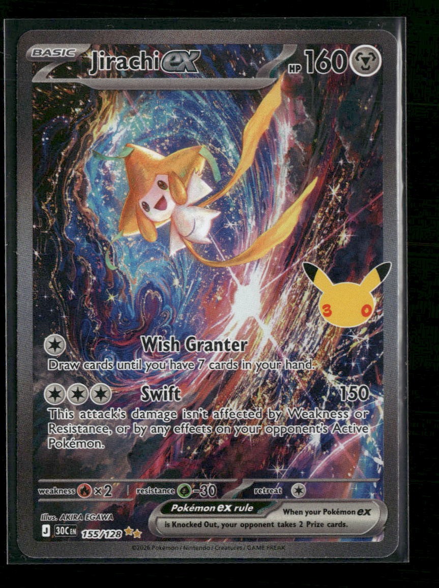 ME: 30th Celebration Jirachi ex #155/128
