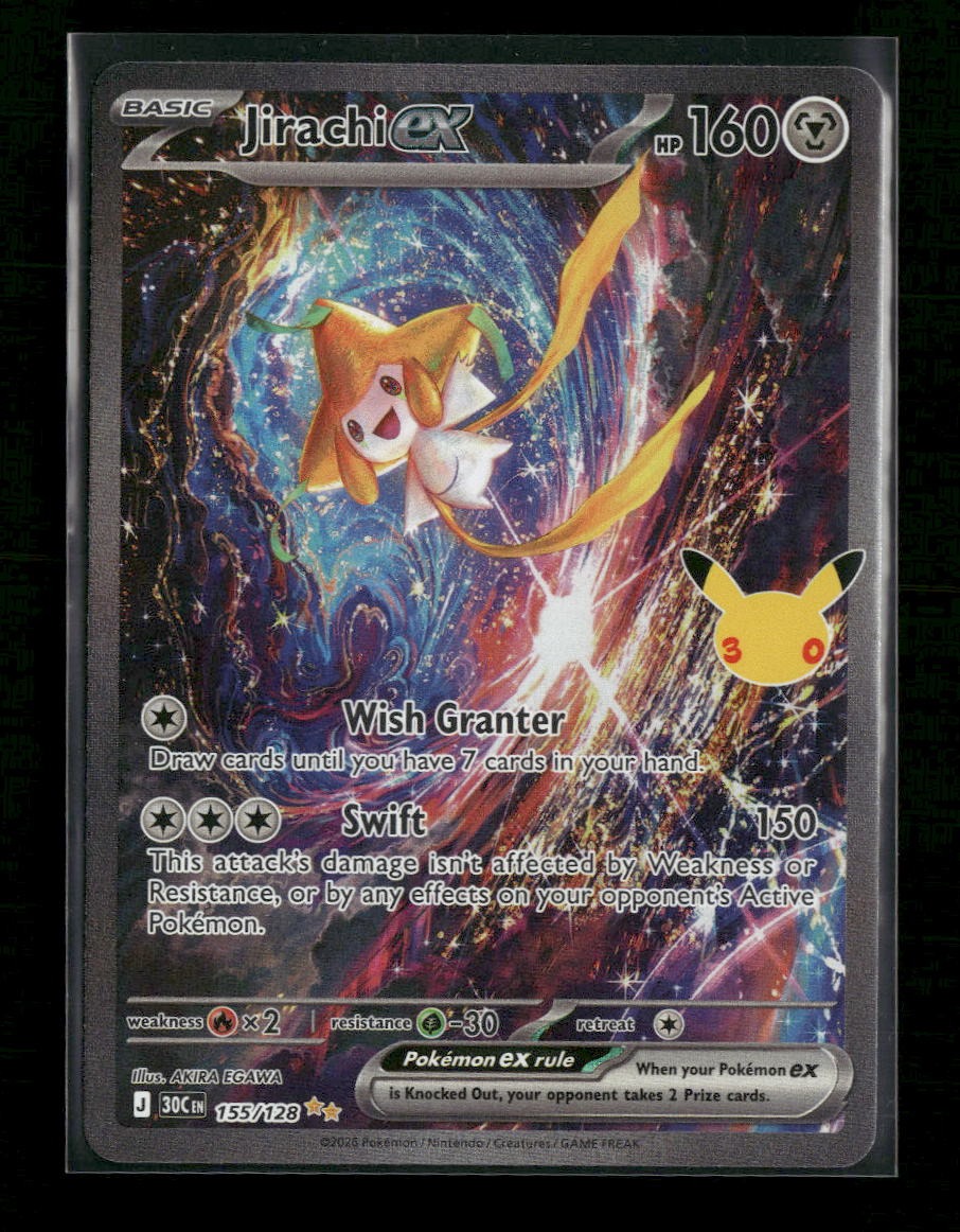 ME: 30th Celebration Jirachi ex #155/128