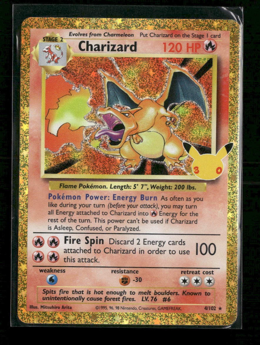 ME: 30th Celebration Classic Collection Charizard #4/102