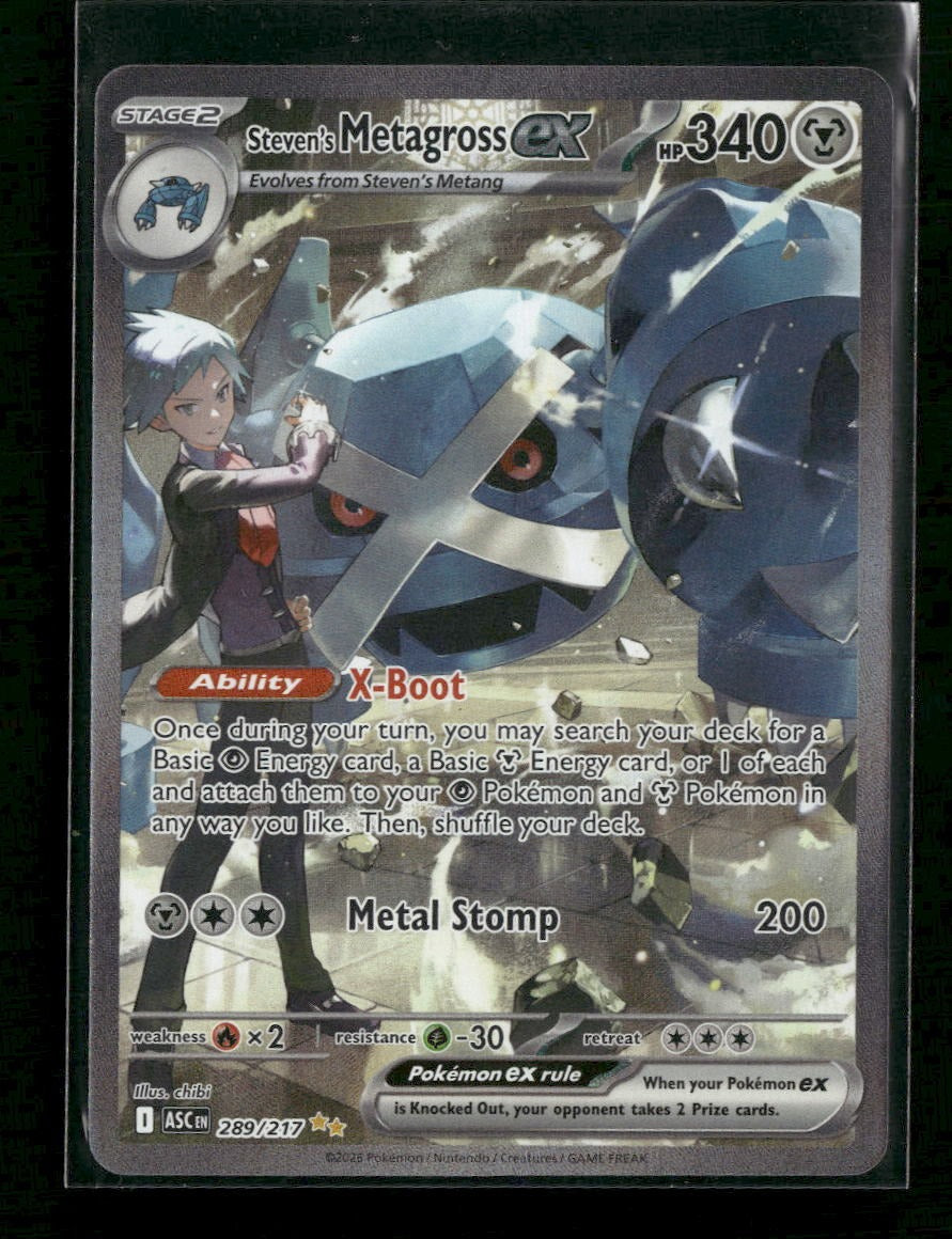 ME: Ascended Heroes Steven's Metagross ex #289/217