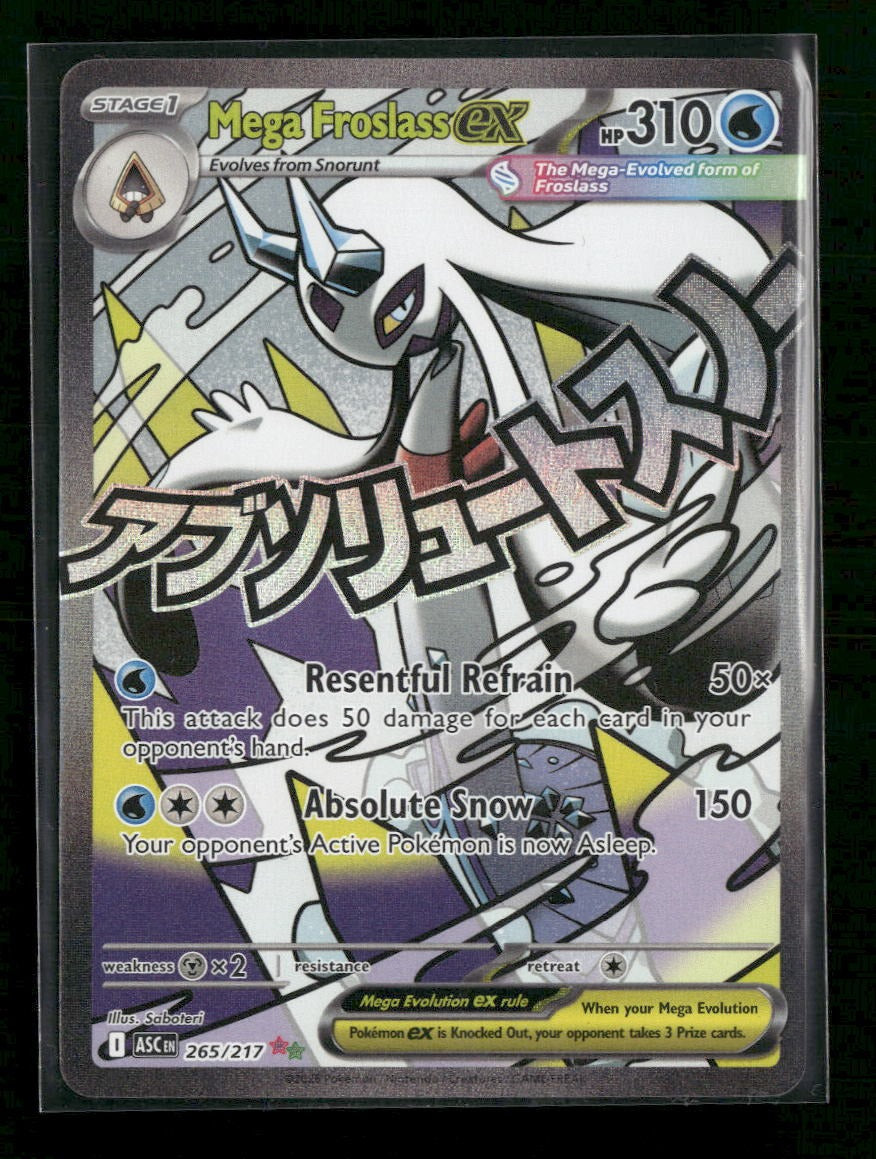 ME: Ascended Heroes Mega Froslass ex #265/217
