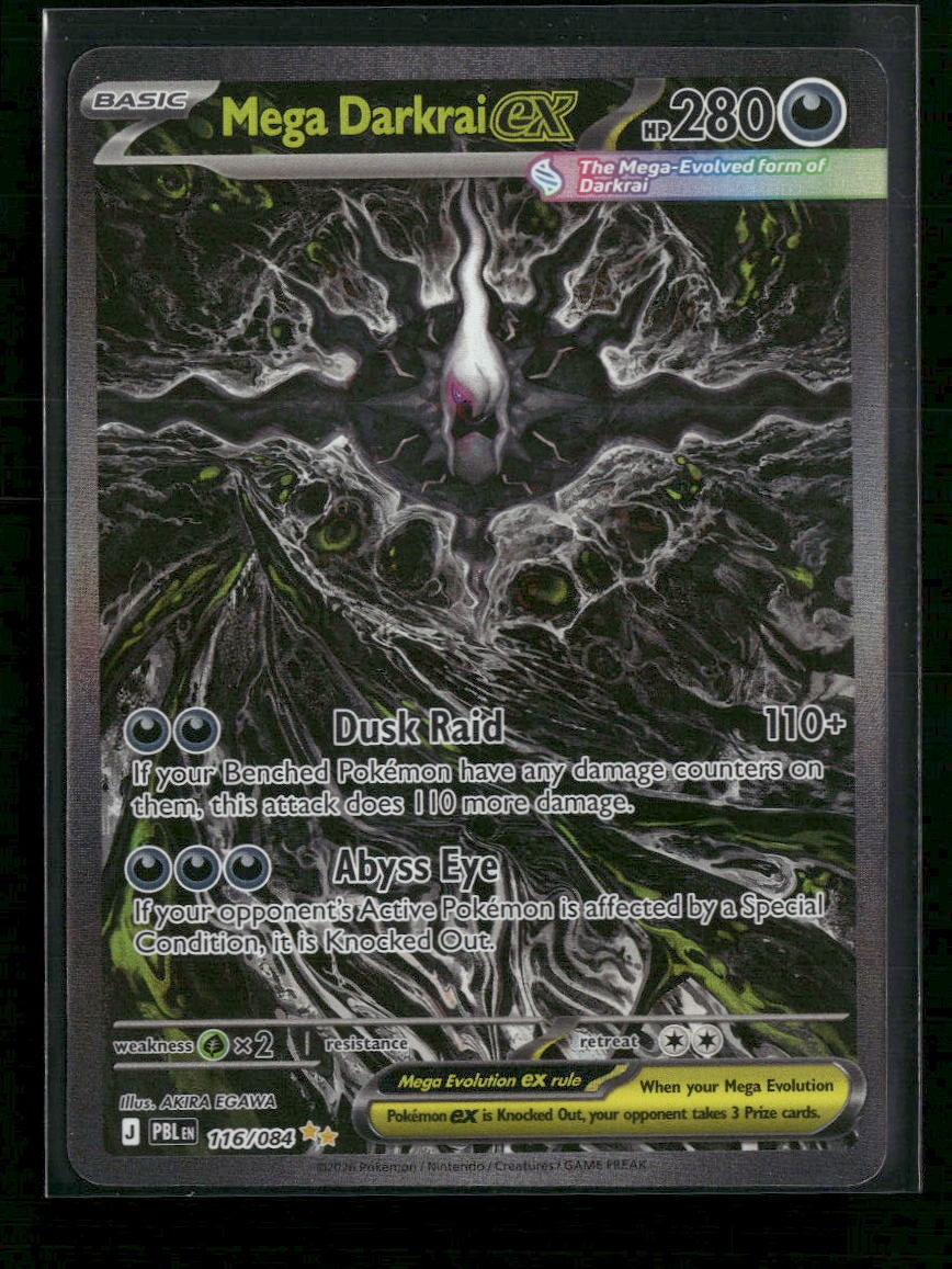 ME05: Pitch Black Mega Darkrai ex #116/084