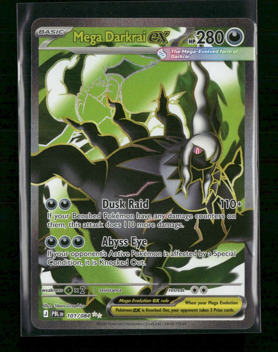 ME05: Pitch Black Mega Darkrai ex #101/084