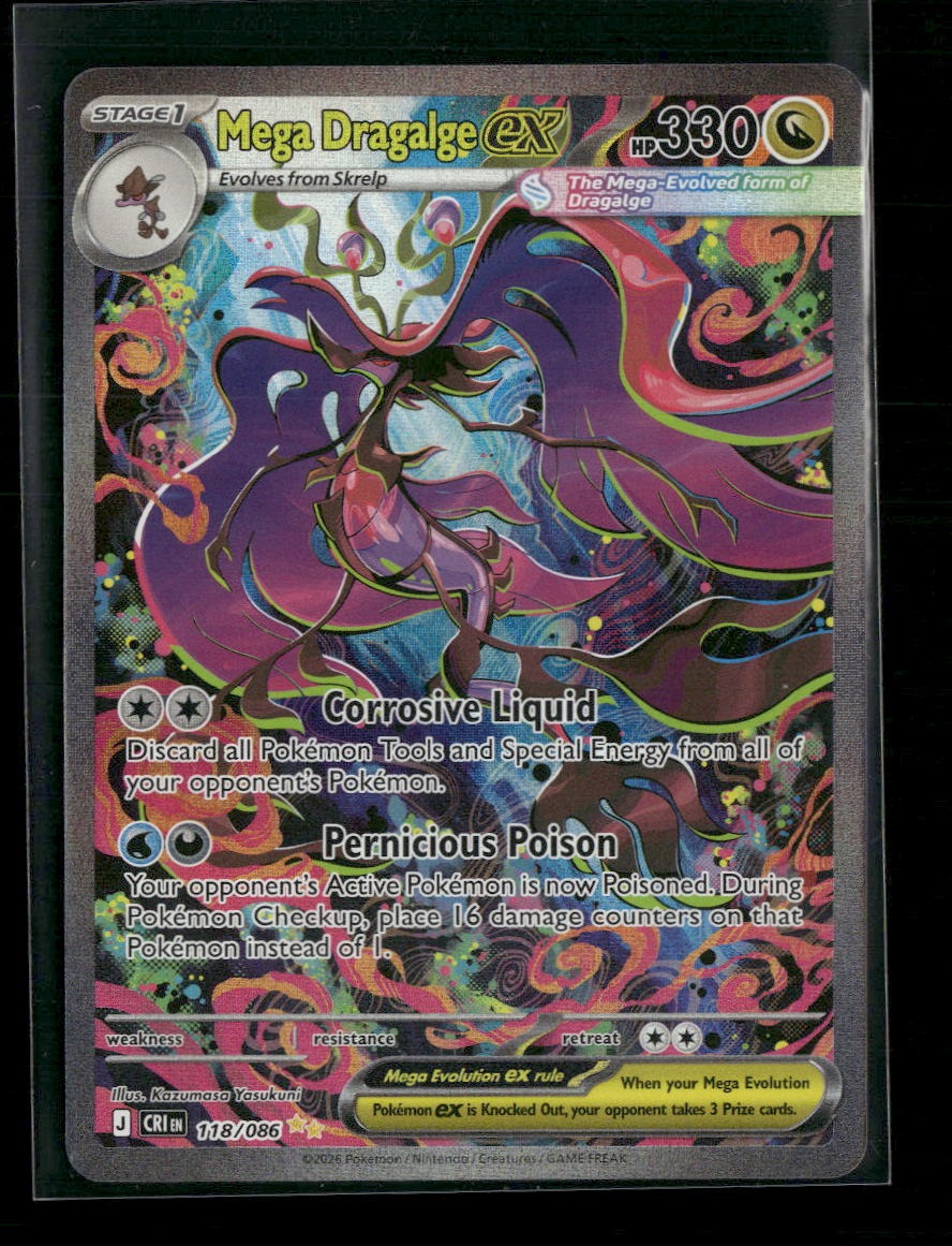 ME04: Chaos Rising Mega Dragalge ex #118/086