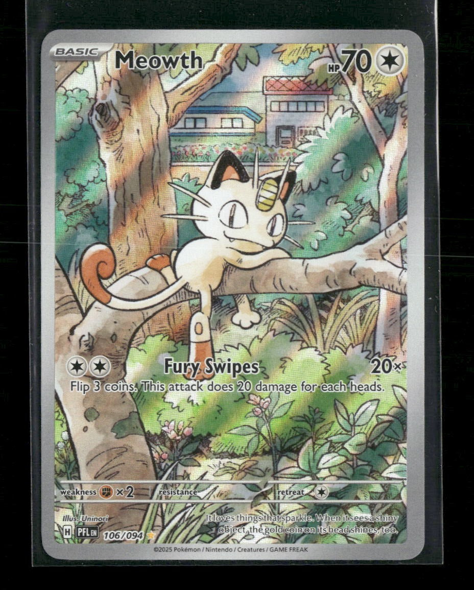 ME02: Phantasmal Flames Meowth #106/094
