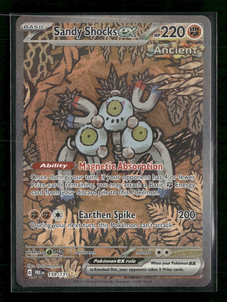 SV: Prismatic Evolutions Sandy Shocks ex #159/131