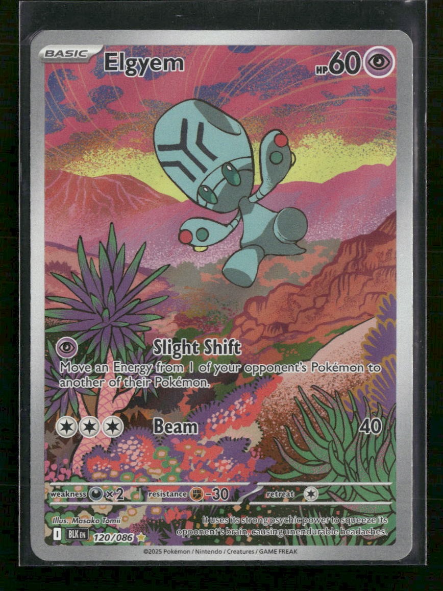 SV: Black Bolt Elgyem #120/086