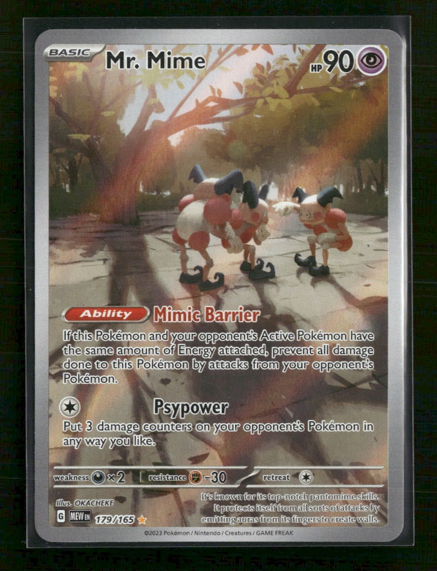 SV: Scarlet & Violet 151 Mr. Mime #179/165
