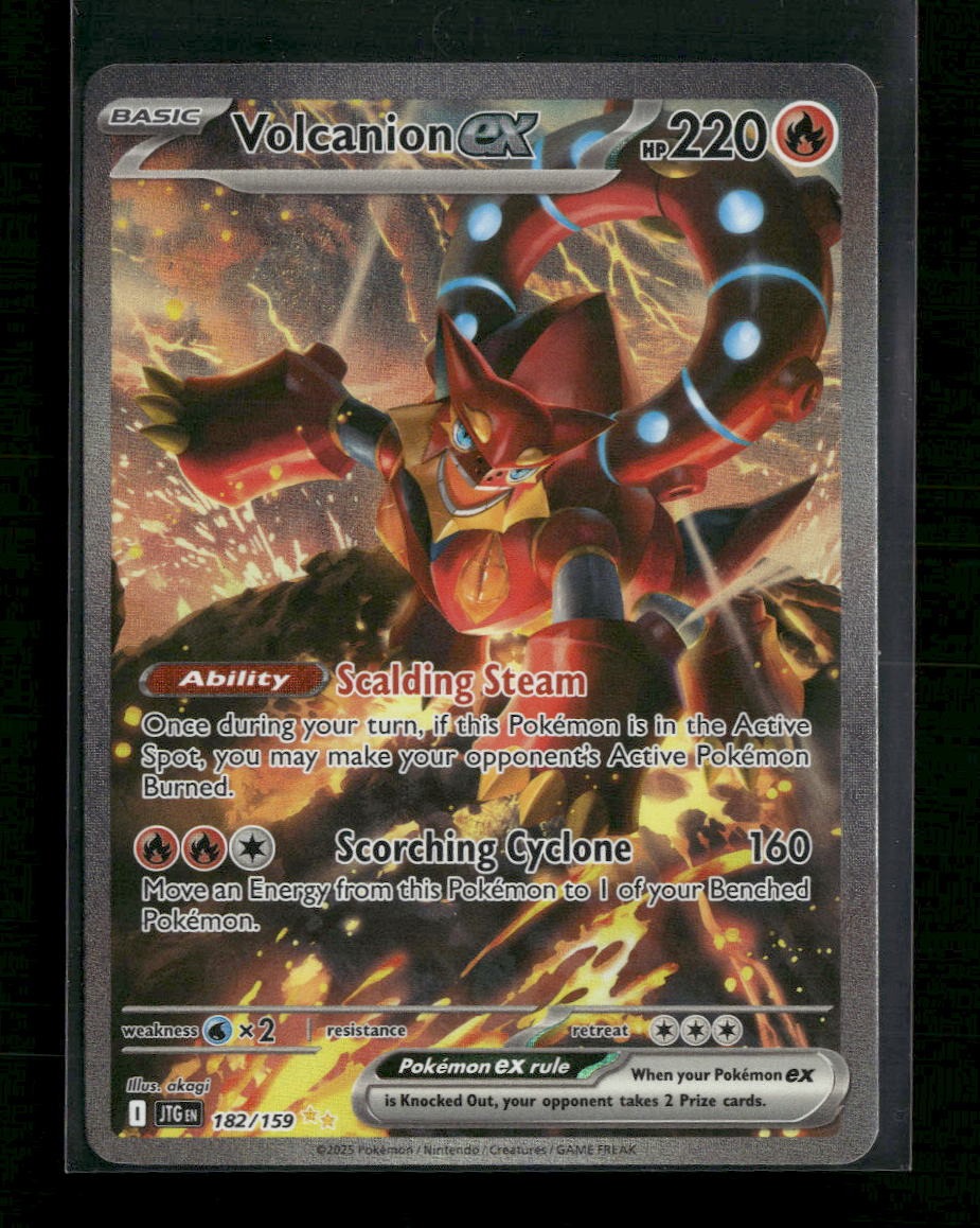 SV09: Journey Together Volcanion ex #182/159