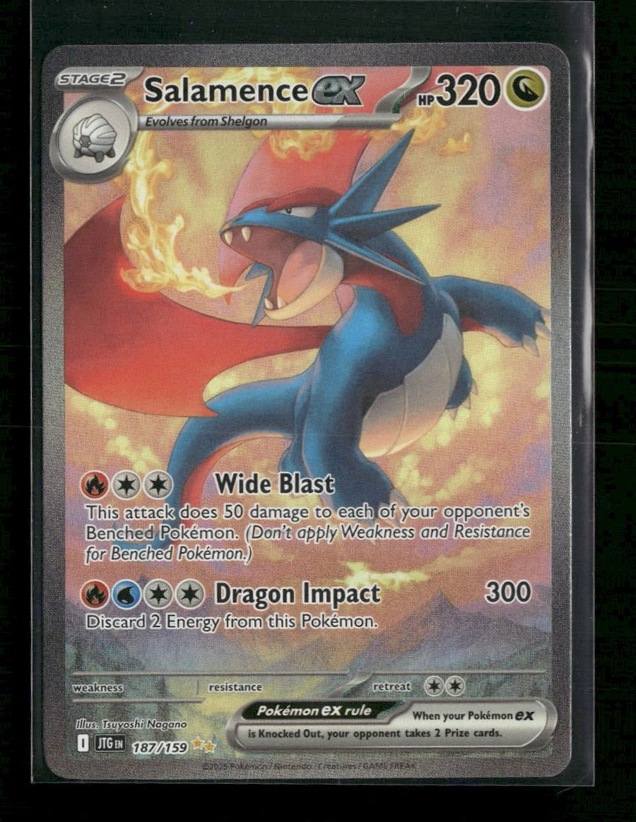 SV09: Journey Together Salamence ex #187/159