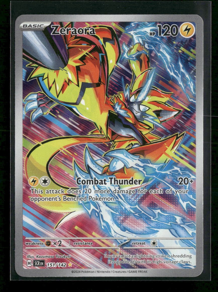 SV07: Stellar Crown Zeraora #151/142