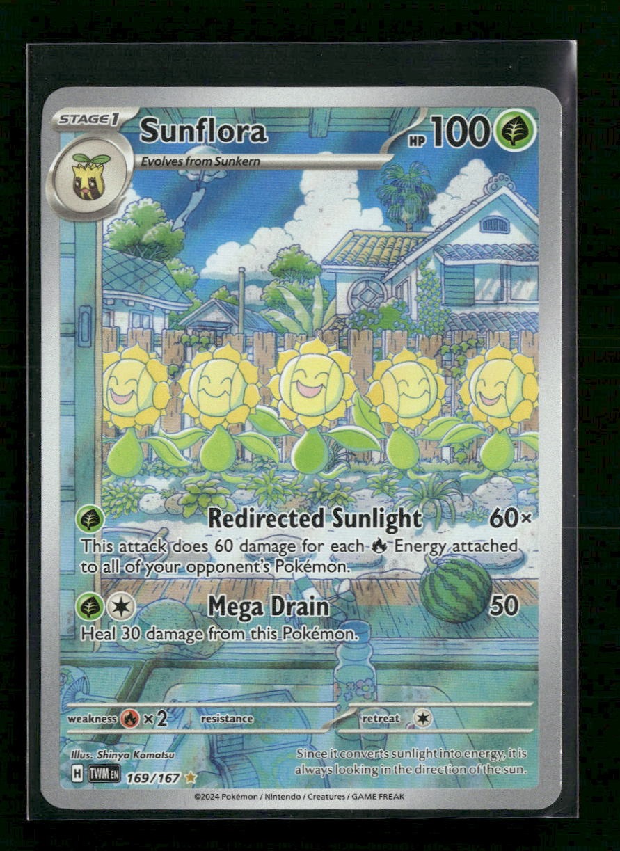 SV06: Twilight Masquerade Sunflora #169/167