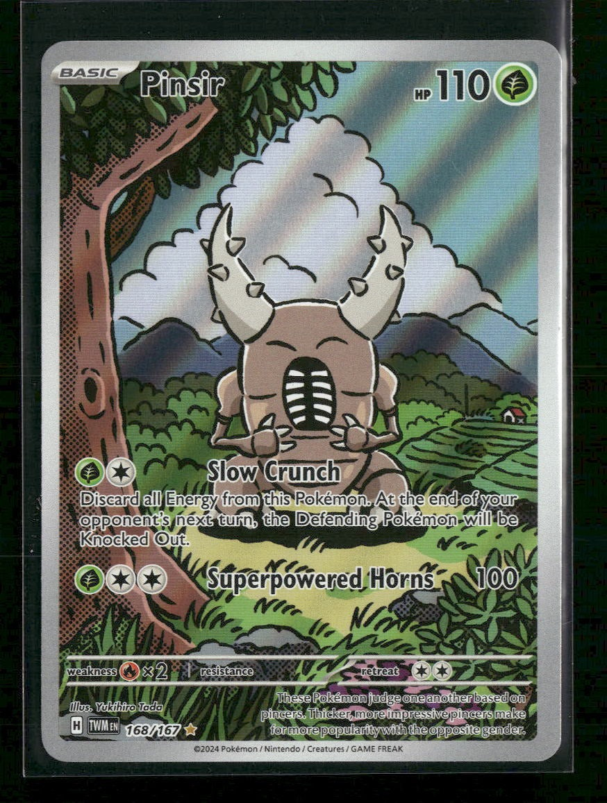 SV06: Twilight Masquerade Pinsir #168/167