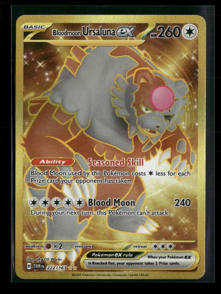 SV06: Twilight Masquerade Bloodmoon Ursaluna ex #222/167