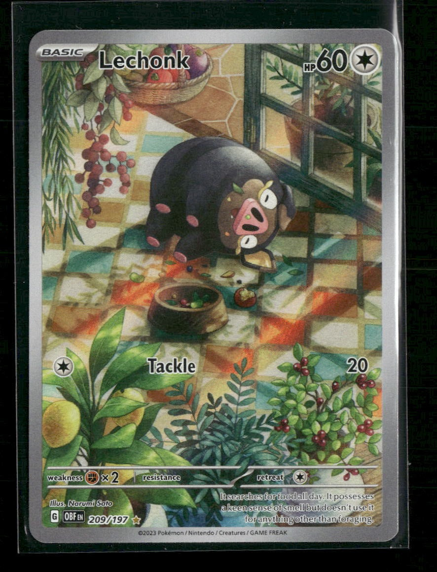 SV03: Obsidian Flames Lechonk #209/197