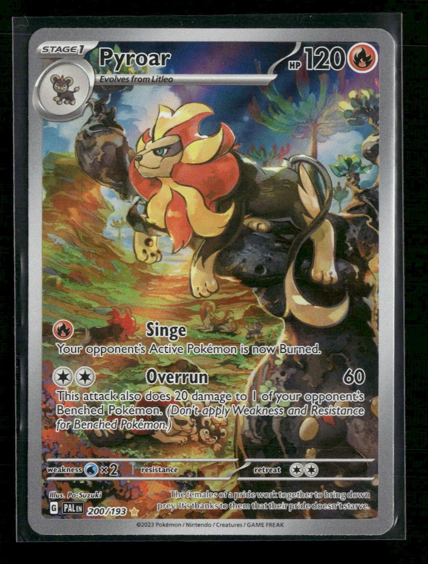 SV02: Paldea Evolved Pyroar #200/193