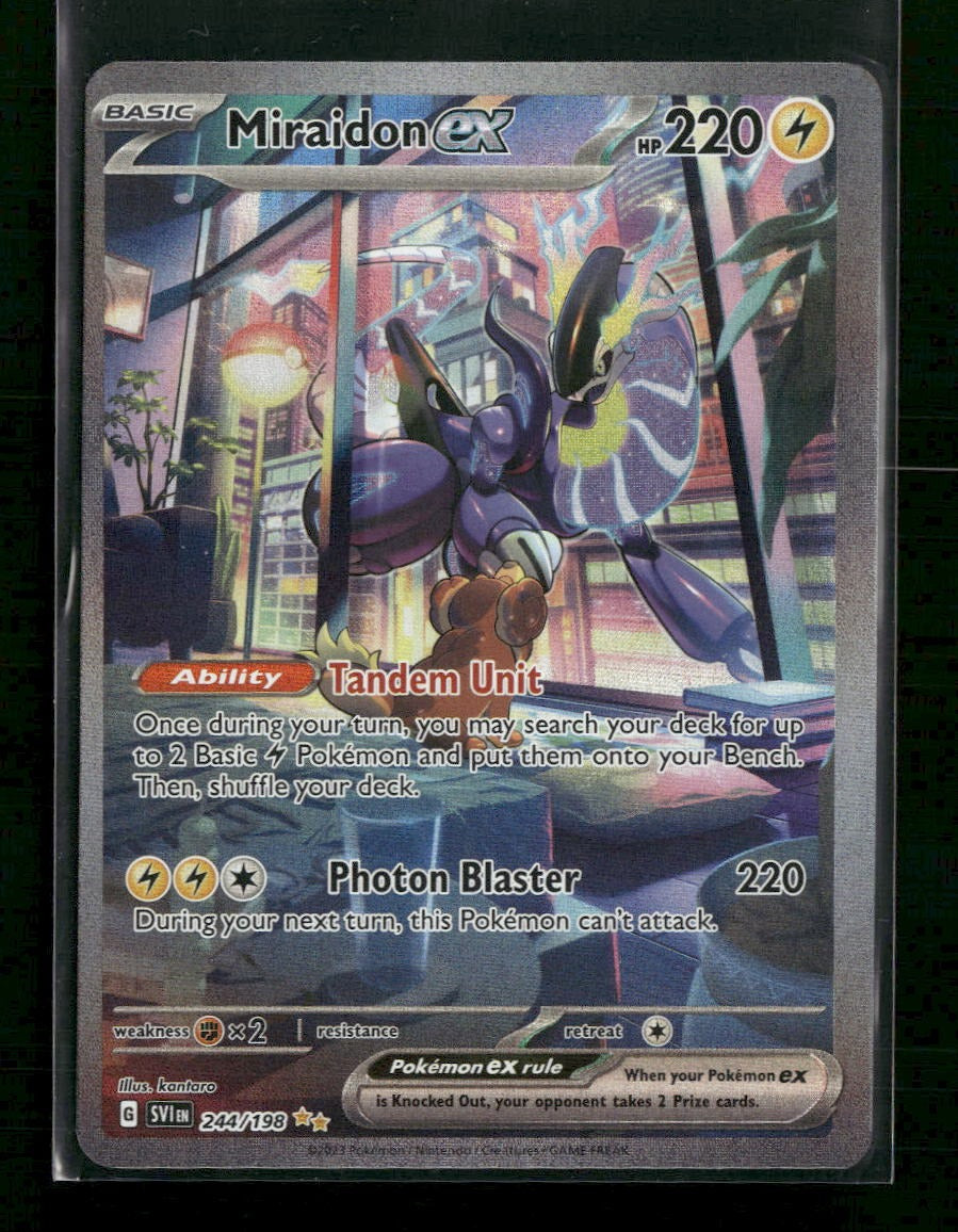 SV01: Scarlet & Violet Base Set Miraidon ex #244/198
