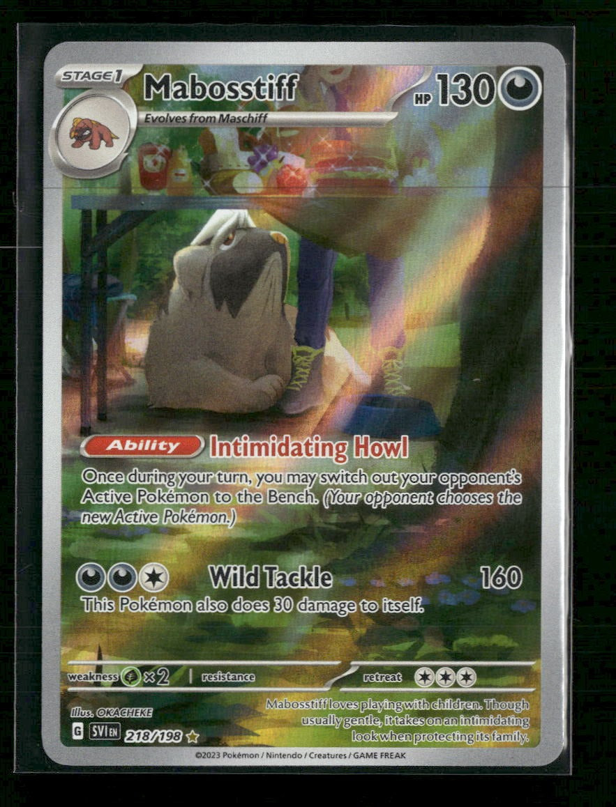 SV01: Scarlet & Violet Base Set Mabosstiff #218/198