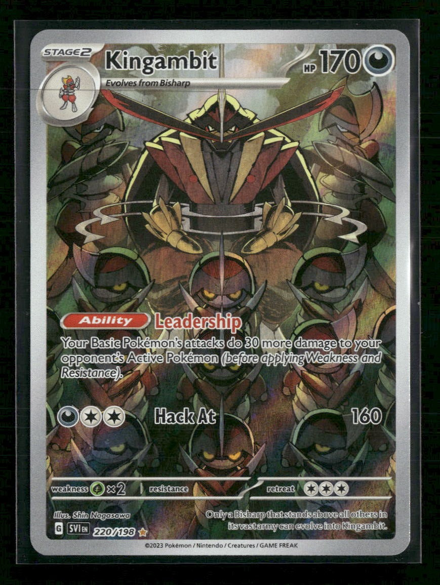 SV01: Scarlet & Violet Base Set Kingambit #220/198