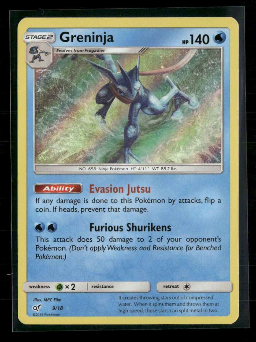 Detective Pikachu Greninja #9/18