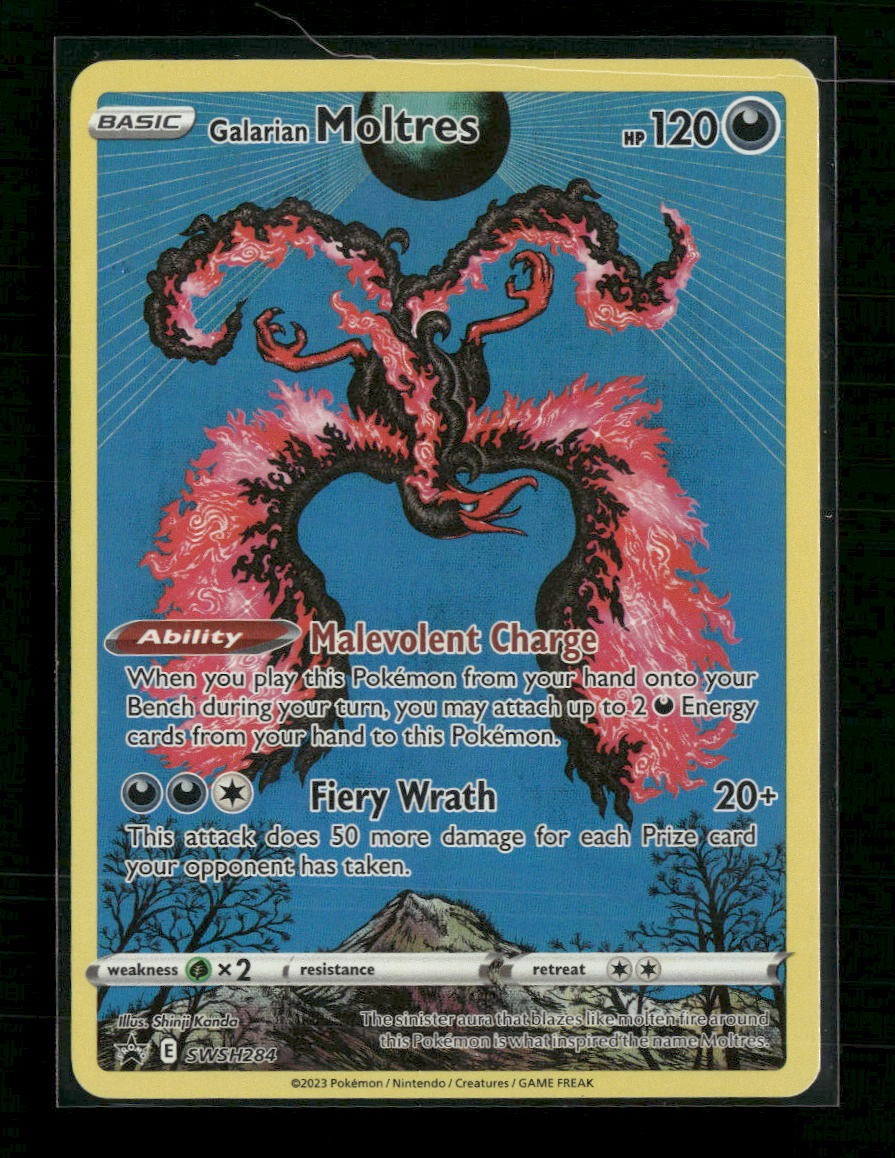 SWSH: Sword & Shield Promo Cards Galarian Moltres #SWSH284