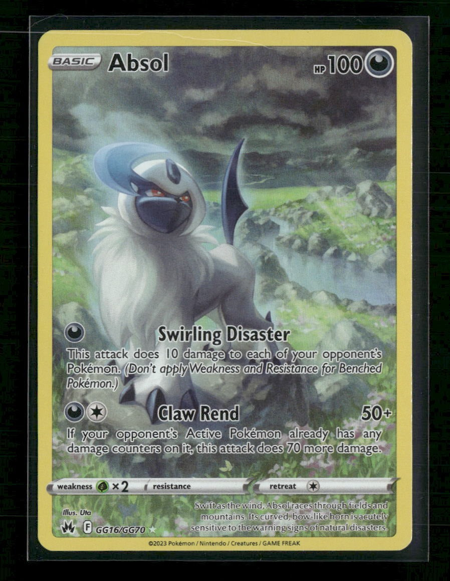 SWSH: Crown Zenith: Galarian Gallery Absol #GG16/GG70