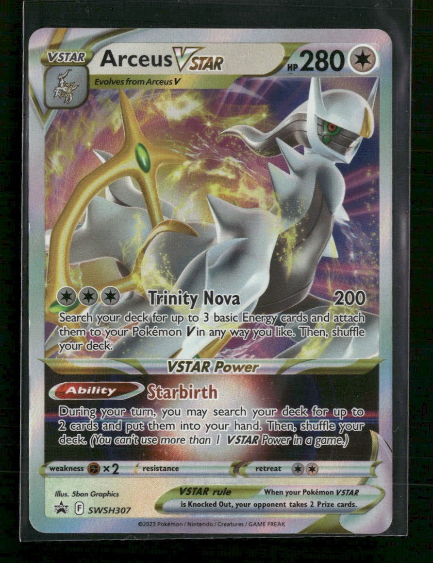 SWSH: Sword & Shield Promo Cards Arceus VSTAR #SWSH307