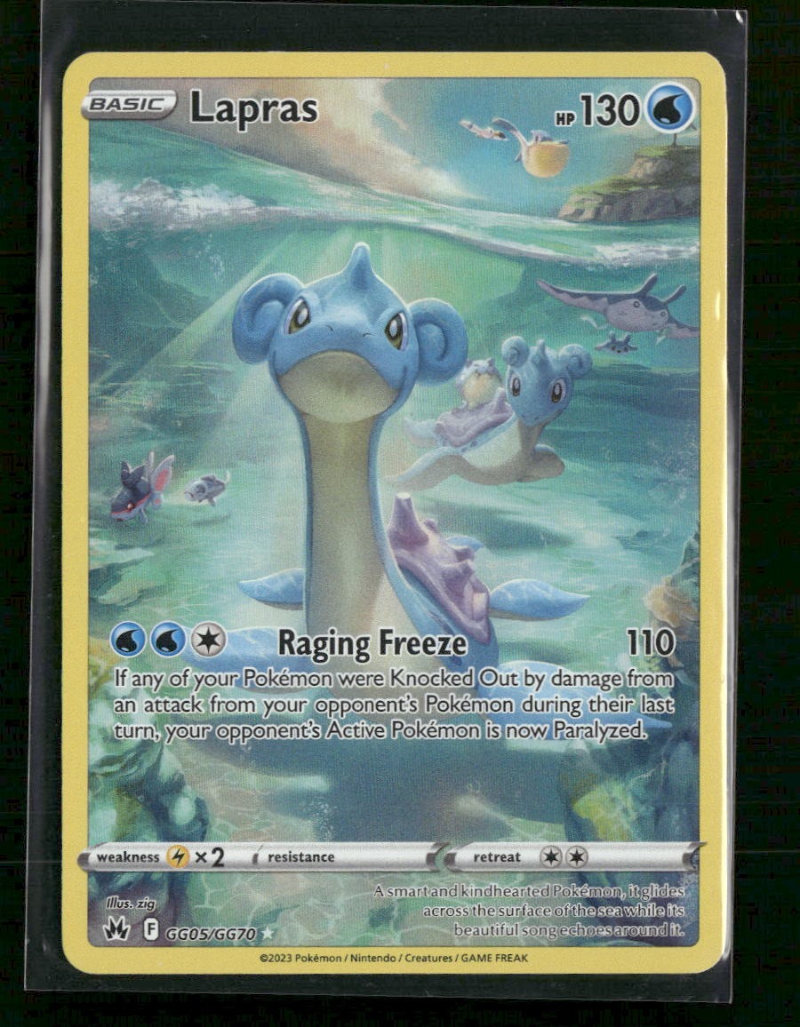 SWSH: Crown Zenith: Galarian Gallery Lapras #GG05/GG70